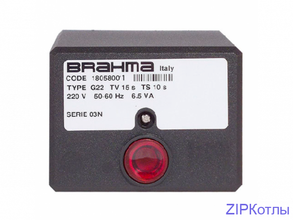 Блок управления горением G22 S03N 24V Brahma 18058001