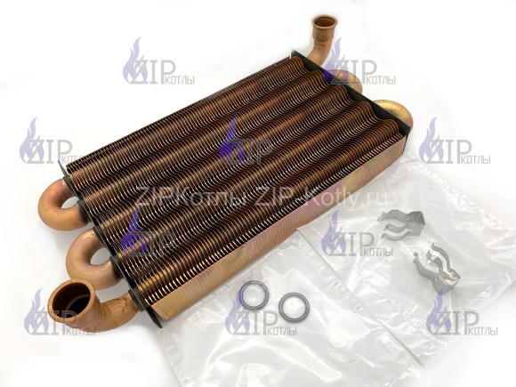 ТЕПЛООБМЕННИК 92 ЛАМЕЛИ VAILLANT 0020019994