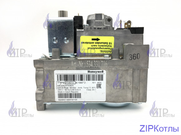 Газовый клапан Honeywell VR4601AB 1067 534.331.716 