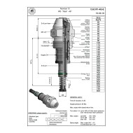 Форсунка Fluidics W2-145/45° 1420450145