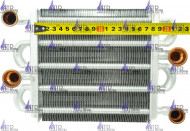 Теплообменник Аналог битермический 18 kw Arderia 22013.0210-005
