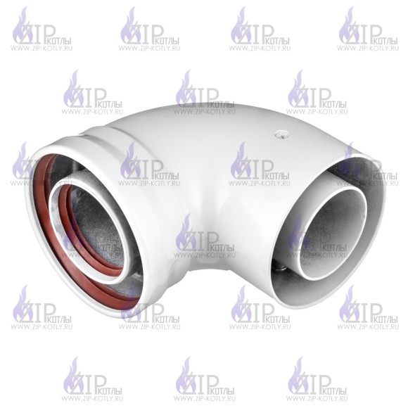 Колено коаксиальное 60х100-90 УТДК 01.01.017.000_1