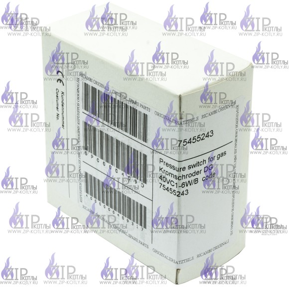 Датчик-реле давления газа DG 40VC1-6W /B 75455243 Датчик-реле давления газа DG 40VC1-6W /B 75455243
