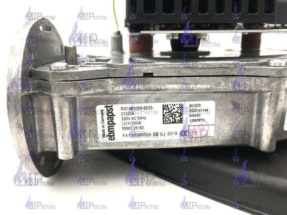 Вeнтилятор EBMPapst RG148/1200-3633-010204 55667.25160 Vaiilant 0020140757