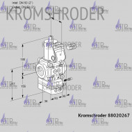 Газовый клапан Kromschroder VAH 350R/NWAE  88020267 Газовый клапан Kromschroder VAH 350R/NWAE  88020267