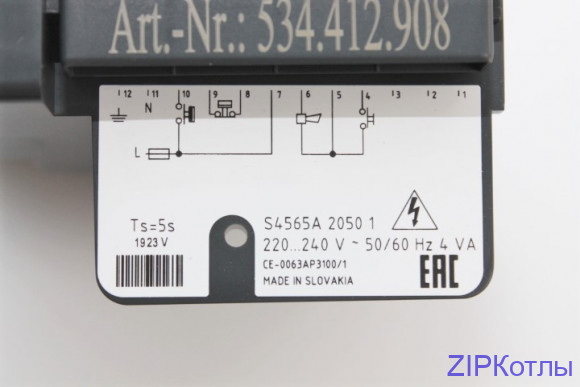 Контроллер управления горением Honeywell S4565A2050 534.412.908
 (4)