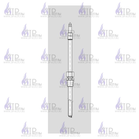 Электрод розжига с самозаземлением 1/4" NPT 582 мм (22.9in.) Honeywell Eclipse 150000-6