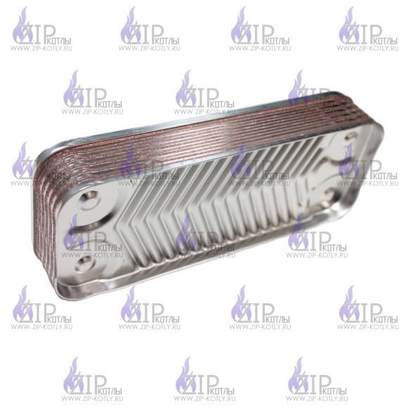 PHE.024 Теплообменник вторичный ГВС HRALE 12 пл 154mm для Viessmann 7875502_1