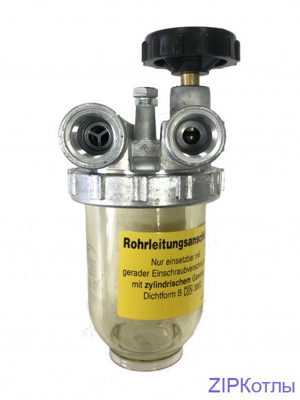 Двухлинейный фильтр GOK IG G3/8 x AG G3/8 KN, войлок 70-80 µм, PS6бар / артикул 1385105