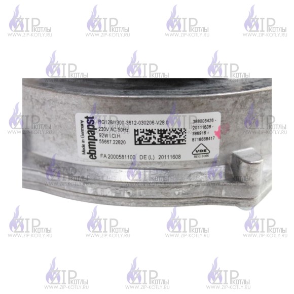 Вентилятор RG 128/1300-3612-030206-V28 Buderus 87186443950_5 Вентилятор RG 128/1300-3612-030206-V28 Buderus 87186443950_5