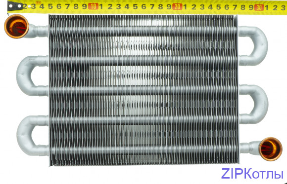 Основной теплообменник медный с трубками Ariston 65119090 Аристон _9