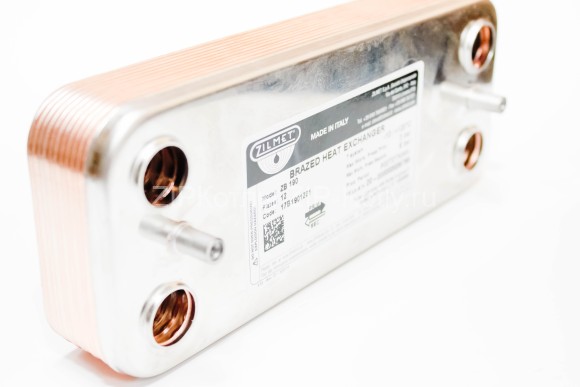 Теплообменник вторичный ГВС ZILMET 12 пластин 17B1901201 Beretta Теплообменник вторичный ГВС ZILMET 12 пластин 17B1901201 Beretta