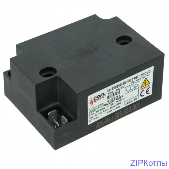 Трансформатор поджига Cofi TRK1-20CVD 4111.885 309.820.001_3 Трансформатор поджига Cofi TRK1-20CVD 4111.885 309.820.001_3