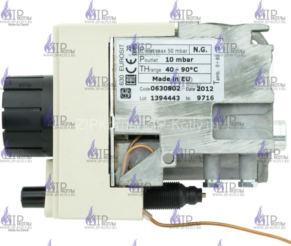 Газовый клапан 0.630.802 Eurosit 74907