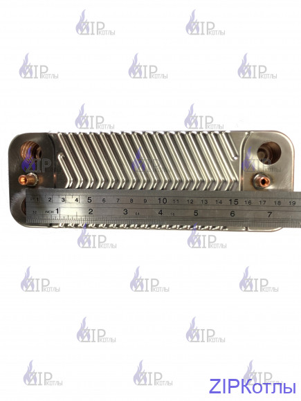 Теплообменник вторичный ГВС SWEP 12 пластин 166мм для Baxi Protherm Demrad Теплообменник вторичный ГВС SWEP 12 пластин 166мм для Baxi Protherm Demrad