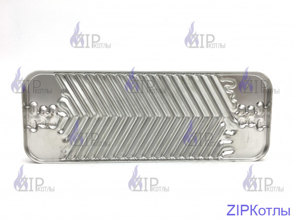 Теплообменник вторичный ГВС ZILMET 16 пластин 166мм для Baxi Protherm Demrad