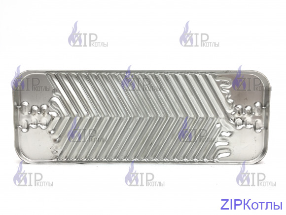 Теплообменник вторичный ГВС ZILMET 14 пластин 166мм для Baxi Protherm Demrad 0020119606 0020119605 17B2071206 711613000 711612600 71161280