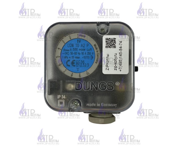 Дифференциальный датчик-реле давления DUNGS LGW 10 A2P 120212  Дифференциальный датчик-реле давления DUNGS LGW 10 A2P 120212