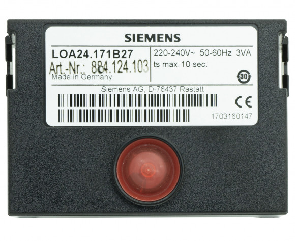 Блок управления горением Сименс LOA24.171B27 - снят с производства LOA24.171B27 Siemens ( 884.124.103 )_