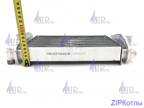 Теплообменник битермический Протерм Леопард (аналог) 270мм н/резьба 1/2 и 3/4 0020025297_2