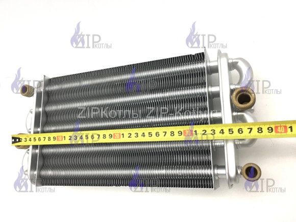 Теплообменник битермический Протерм Леопард (аналог) 270мм н/резьба 1/2 и 3/4 0020025297_3