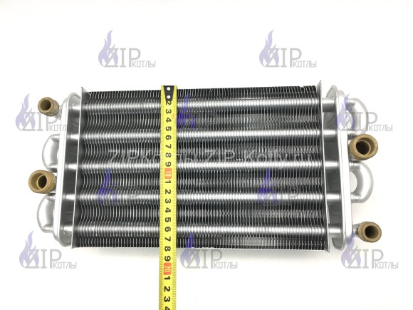 Теплообменник битермический Протерм Леопард (аналог) 270мм н/резьба 1/2 и 3/4 0020025297_4
