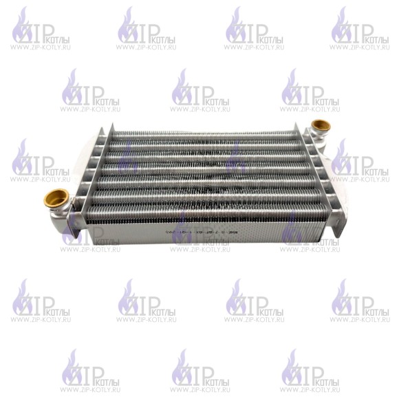 Теплообменник основной 7 трубок Baxi аналог 608550 612330_1