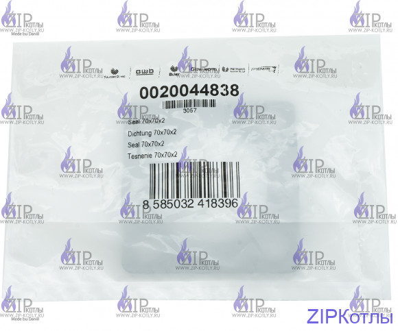 Прокладка 70x70x2 Protherm 0020044838 Прокладка 70x70x2 Protherm 0020044838