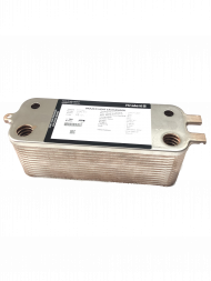 Теплообменник вторичный HRALE 26 пластин для Bosch Buderus U072-35K_WBN6000-35C 87186429490