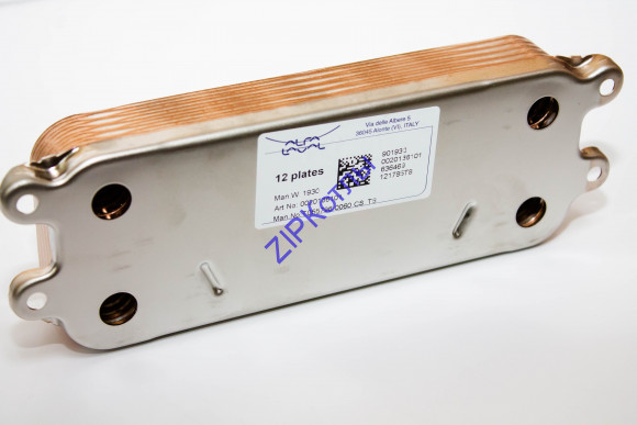 Теплообменник пластинчатый ГВС 12 пластин Protherm 0020186152