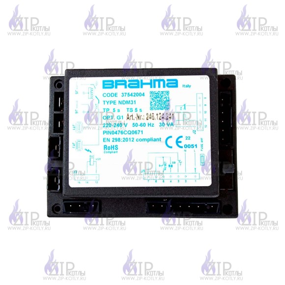 Блок управления горением Brahma NDM31 37542004