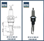 Электрод Свеча зажигания Ignitors BERU ZK 14-12-100 LA1 0004400401 Электрод Свеча зажигания Ignitors BERU ZK 14-12-100 LA1 0004400401