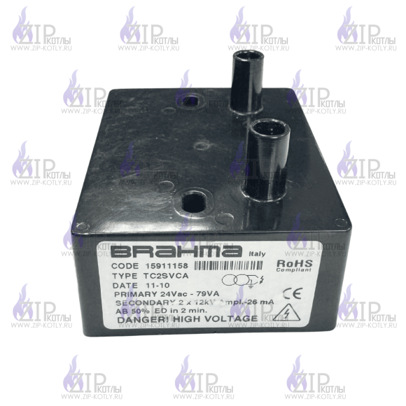 Трансформатор розжига Brahma TC2SVCA, 24V  52w 15911158 2170040