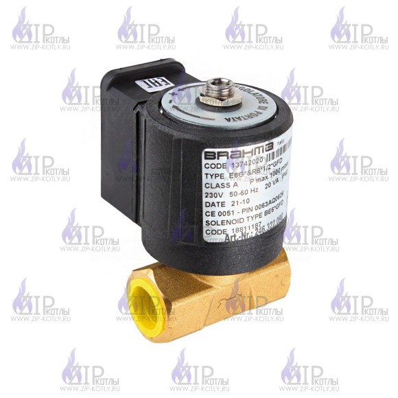 Газовый клапан Brahma E6G*SR8*1/2*GFD 13742020