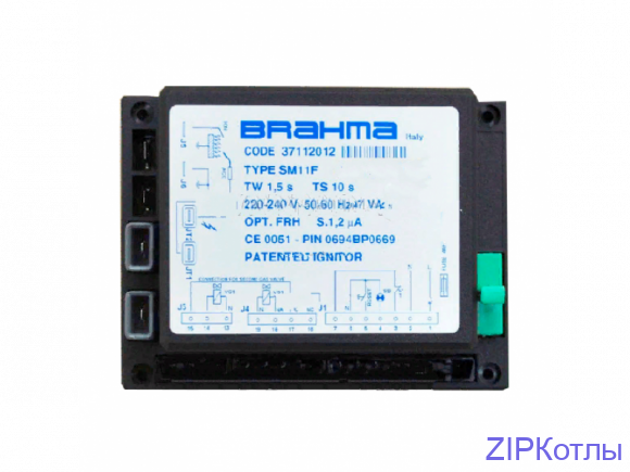 Блок управления горением Brahma SM11F 37112012 Блок управления горением Brahma SM11F 37112012