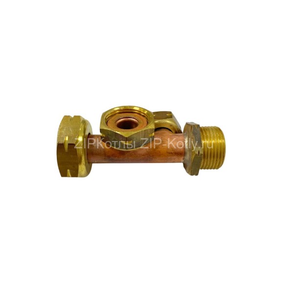 Трубка обратки 4-ТН 1126 для котлов Thermona (припаянная резьба) 41844