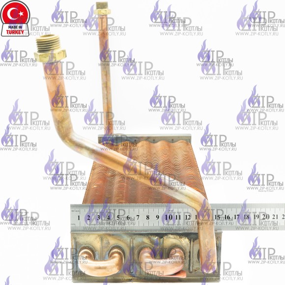 Теплообменник первичный Buderus 87186433460_3 Теплообменник первичный Buderus 87186433460_3