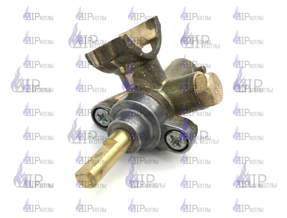 Кран горелки стола "GEFEST" мод. 1500, 1502, 5300, 6100, 6300, 6500, средней мощности, с ВМП-44 (1445-39.000-06)