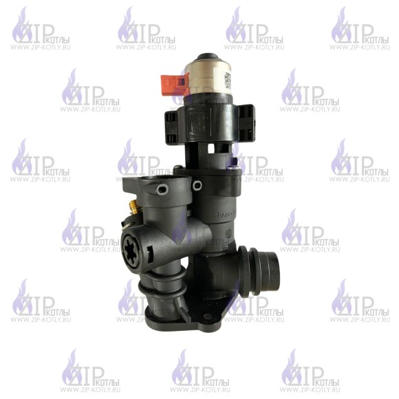 Переключающий клапан с адаптером пластиковый Vaillant 0020132682 0020132683_2