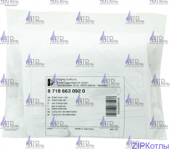 КОМПЛЕКТ ЭЛЕКТРОДОВ GB172 GB172I BUDERUS 87186630920 