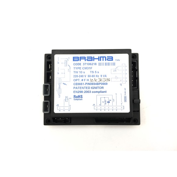 Блок управления горением Brahma CM31F Systema S.p.A. EOLO 01CEAP0010 Блок управления горением Brahma CM31F Systema S.p.A. EOLO 01CEAP0010