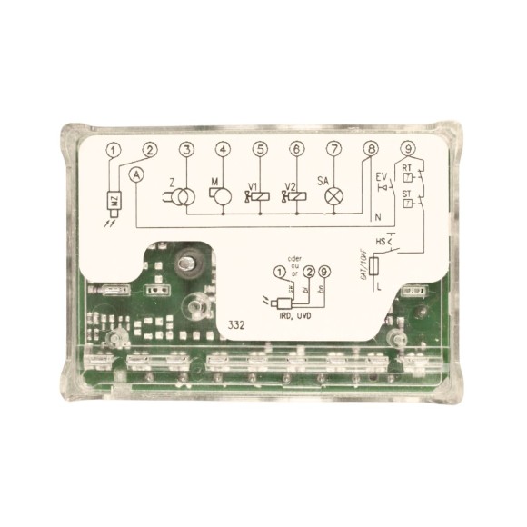 Блок управления горением Honeywell Satronic DKW972-N mod.05 0422005U 0322005_3