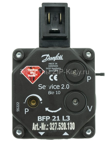 Топливный насос для дизельной горелки Danfoss Данфосс BFP 21 L3, 071N0170 (327.520.030)  