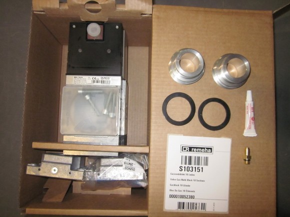 Газовый блок , 10 секционные котлы, Dungs MBC700 для De Dietrich S103151