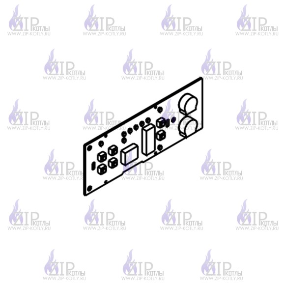 Плата дисплея SK42802 Baltur 95630030