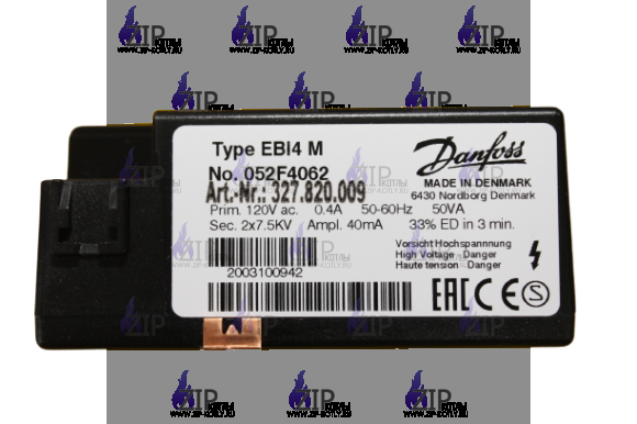 Блок_зажигания_Danfoss_EBI4_M__052F4062__327.820.009 Блок_зажигания_Danfoss_EBI4_M__052F4062__327.820.009