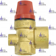 Предохранительный клапан ACV 3 бар D:-вх. 1/2" D:-вых. 3/4" 55426017 Предохранительный клапан ACV 3 бар D:-вх. 1/2" D:-вых. 3/4" 55426017