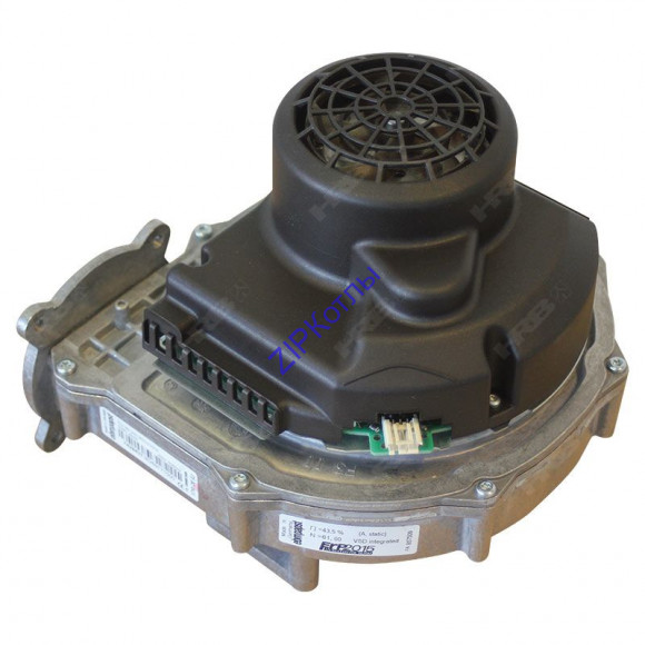 Центробежный вентилятор EbmPapst для газового конденсационного котла Viessmann Vitodens 200 RG148 E 80/105кВт 7833512