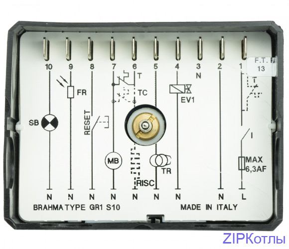 Блок управления горением Brahma GR1 18049001 контроллер  246.124.024 брахма _2