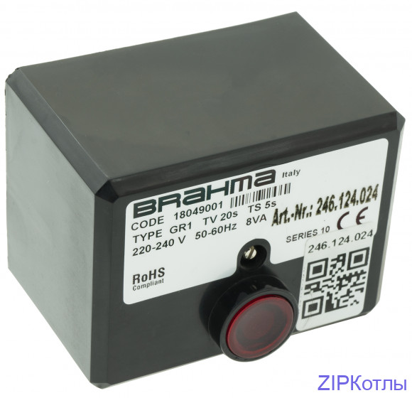 Блок управления горением Brahma GR1 18049001 контроллер  246.124.024 брахма _3